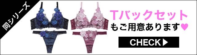 Tバックセットもご用意あります"